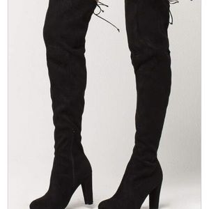 Over the Knee Heeled Boots